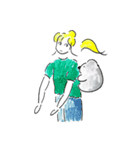 こあらとおねえさん3（個別スタンプ：4）