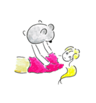 こあらとおねえさん3（個別スタンプ：7）