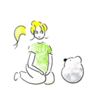 こあらとおねえさん3（個別スタンプ：8）