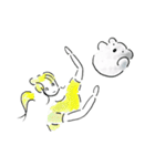 こあらとおねえさん3（個別スタンプ：9）