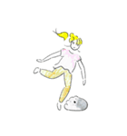 こあらとおねえさん3（個別スタンプ：11）