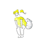 こあらとおねえさん3（個別スタンプ：12）