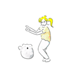 こあらとおねえさん3（個別スタンプ：14）