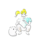 こあらとおねえさん3（個別スタンプ：15）