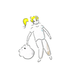 こあらとおねえさん3（個別スタンプ：16）