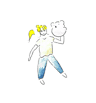 こあらとおねえさん3（個別スタンプ：18）