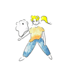 こあらとおねえさん3（個別スタンプ：23）