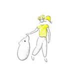 こあらとおねえさん3（個別スタンプ：29）