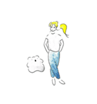 こあらとおねえさん3（個別スタンプ：30）