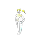 こあらとおねえさん3（個別スタンプ：32）