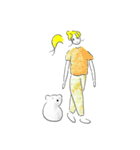 こあらとおねえさん3（個別スタンプ：33）