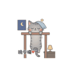 Why-Meow の 囧ねこ日記（個別スタンプ：3）