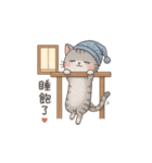 Why-Meow の 囧ねこ日記（個別スタンプ：6）