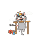 Why-Meow の 囧ねこ日記（個別スタンプ：15）