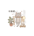 Why-Meow の 囧ねこ日記（個別スタンプ：18）