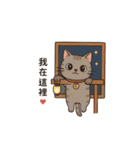 Why-Meow の 囧ねこ日記（個別スタンプ：25）