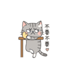 Why-Meow の 囧ねこ日記（個別スタンプ：34）