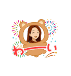 カフェにようこそスタンプ❤️（個別スタンプ：7）