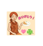 カフェにようこそスタンプ❤️（個別スタンプ：11）