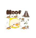 動くオカメインコのインドネシア語スタンプ（個別スタンプ：9）