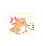 ゆるい動物達のシンプルスタンプ（個別スタンプ：16）