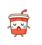 ファストフードのスタンプ（個別スタンプ：3）