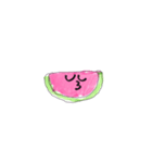 スイカ田のスタンプ▼（個別スタンプ：3）