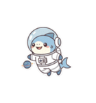 宇宙にいるサメ達（個別スタンプ：2）