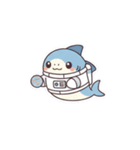 宇宙にいるサメ達（個別スタンプ：3）