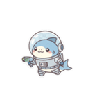 宇宙にいるサメ達（個別スタンプ：5）