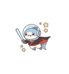 宇宙にいるサメ達（個別スタンプ：9）