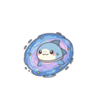 宇宙にいるサメ達（個別スタンプ：10）