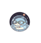 宇宙にいるサメ達（個別スタンプ：15）