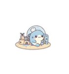 宇宙にいるサメ達（個別スタンプ：17）