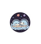 宇宙にいるサメ達（個別スタンプ：19）