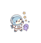 宇宙にいるサメ達（個別スタンプ：25）