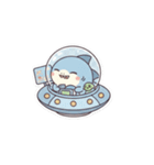 宇宙にいるサメ達（個別スタンプ：27）