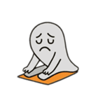 ヨガするハロウィンモンスター（アレンジ）（個別スタンプ：3）