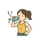 ヨガ女子の毎日使える日常会話スタンプ（個別スタンプ：7）