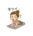 ヨガ女子の毎日使える日常会話スタンプ（個別スタンプ：15）
