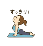 ヨガ女子の毎日使える日常会話スタンプ（個別スタンプ：28）