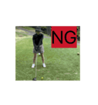 ゴルフ女子と鹿⛳️（個別スタンプ：13）
