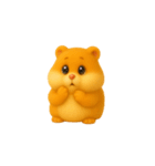 【毎日】ぽっちゃりハムスター（個別スタンプ：12）