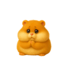 【毎日】ぽっちゃりハムスター（個別スタンプ：17）