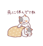 人みたいな生活をするネコ（個別スタンプ：31）