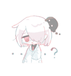 かわいいちょっと重めの勘違い男女スタンプ（個別スタンプ：32）
