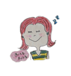 KuraRi ゆるふわガールズ（個別スタンプ：3）