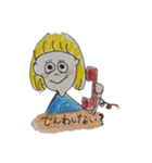KuraRi ゆるふわガールズ（個別スタンプ：5）