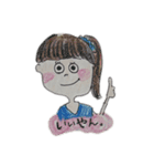 KuraRi ゆるふわガールズ（個別スタンプ：6）