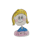 KuraRi ゆるふわガールズ（個別スタンプ：18）